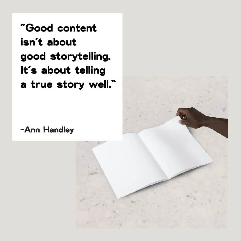 brand storytelling quote