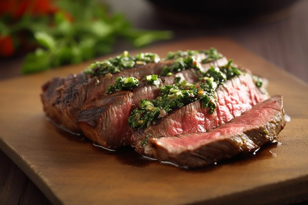 Medium rare steak stock photo from Foodiesfeed