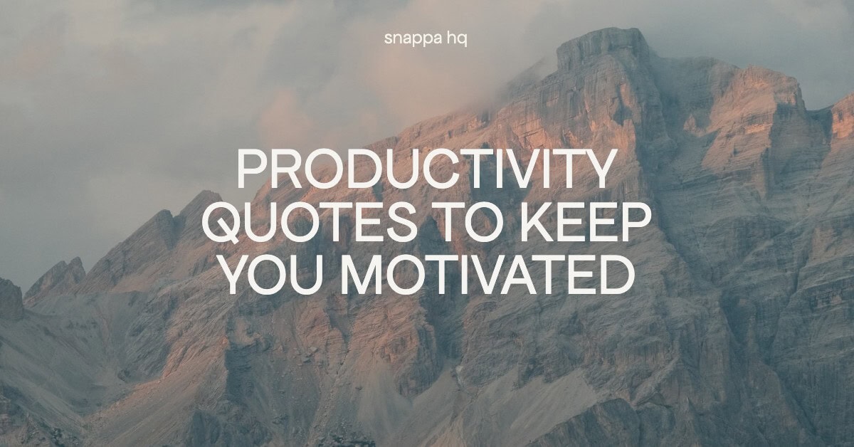 productivity quotes