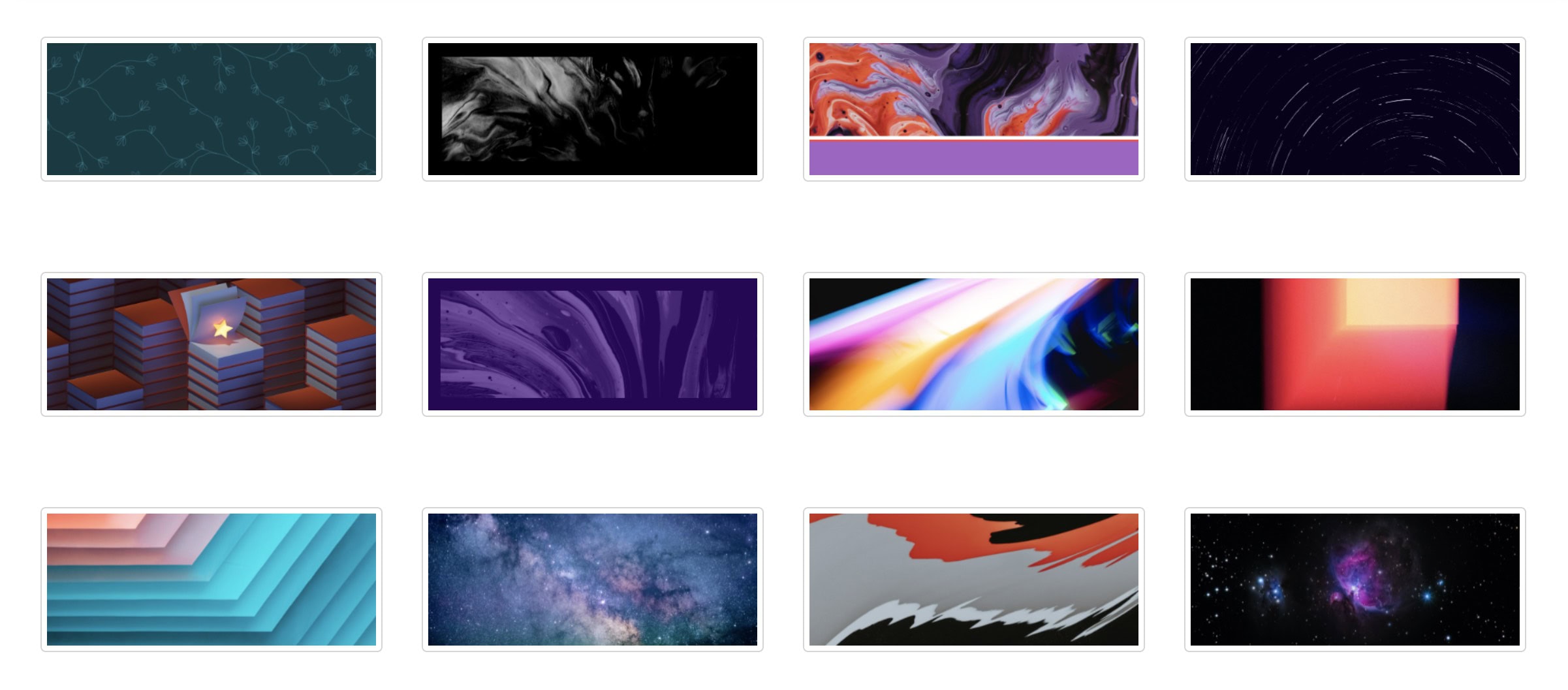 Twitch profile banner templates from Snappa