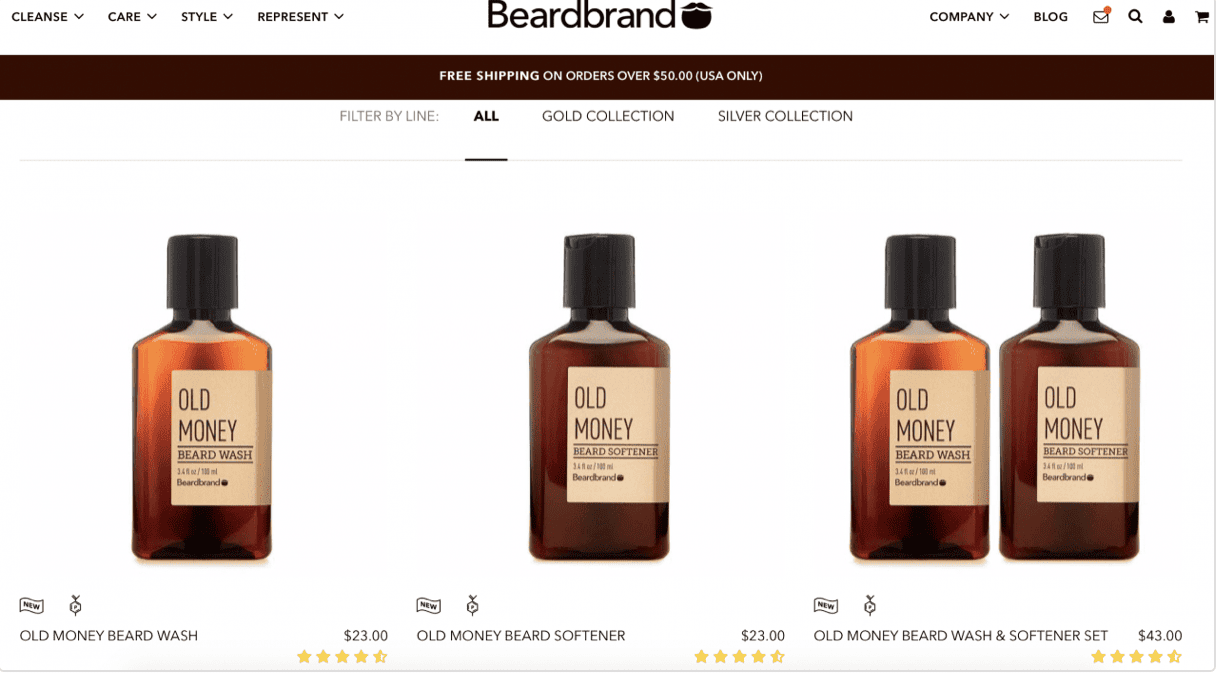 beardbrand product only image example