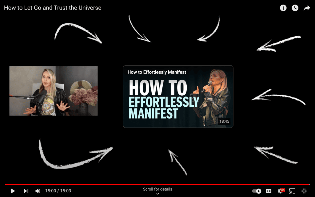 gabrielle bernstein end screen example