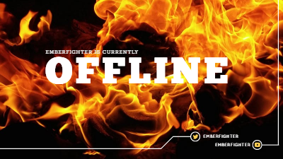 Twitch Offline Banner template