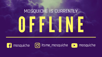 Twitch Offline Banner template