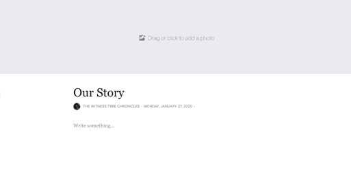 our story facebook page preview