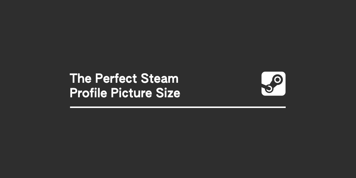 steam profile picture size